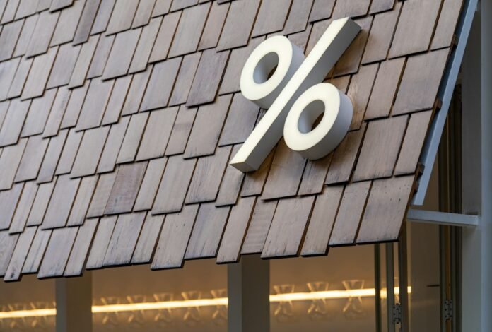 Percentage sign representing Nigeria's interest rates and possible CBN rate cuts
